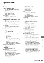 Preview for 133 page of Sony Handycam HDR-UX10E Operating Manual