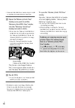 Preview for 44 page of Sony Handycam HDR-XR520 Operating Manual