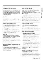 Preview for 5 page of Sony HANDYCAM HVR-M35U Operating Instructions Manual