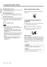 Preview for 24 page of Sony HANDYCAM HVR-M35U Operating Instructions Manual