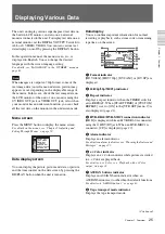 Preview for 25 page of Sony HANDYCAM HVR-M35U Operating Instructions Manual