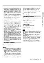 Preview for 39 page of Sony HANDYCAM HVR-M35U Operating Instructions Manual