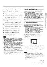 Preview for 45 page of Sony HANDYCAM HVR-M35U Operating Instructions Manual