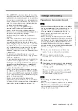 Preview for 49 page of Sony HANDYCAM HVR-M35U Operating Instructions Manual