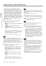 Preview for 50 page of Sony HANDYCAM HVR-M35U Operating Instructions Manual