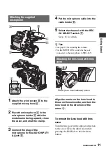 Предварительный просмотр 11 страницы Sony HANDYCAM HVR-S270P Operating Manual