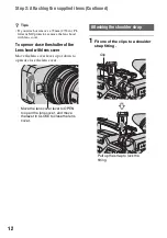 Предварительный просмотр 12 страницы Sony HANDYCAM HVR-S270P Operating Manual