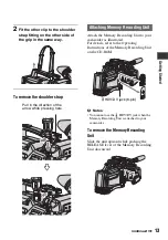 Предварительный просмотр 13 страницы Sony HANDYCAM HVR-S270P Operating Manual