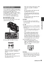 Предварительный просмотр 45 страницы Sony HANDYCAM HVR-S270P Operating Manual