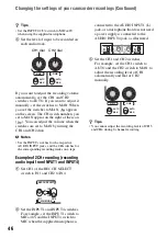 Предварительный просмотр 46 страницы Sony HANDYCAM HVR-S270P Operating Manual