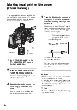 Предварительный просмотр 54 страницы Sony HANDYCAM HVR-S270P Operating Manual