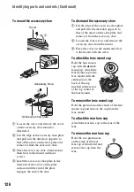 Предварительный просмотр 126 страницы Sony HANDYCAM HVR-S270P Operating Manual