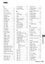 Предварительный просмотр 131 страницы Sony HANDYCAM HVR-S270P Operating Manual