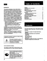 Preview for 2 page of Sony Handycam MPK-TRS Operating Instructions Manual