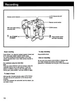 Preview for 10 page of Sony Handycam MPK-TRS Operating Instructions Manual