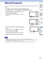 Preview for 27 page of Sony Handycam NEX-VG10 Handbook