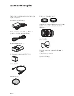 Предварительный просмотр 16 страницы Sony Handycam NEX-VG10 Operating Manual