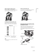 Предварительный просмотр 19 страницы Sony Handycam NEX-VG10 Operating Manual