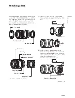 Предварительный просмотр 21 страницы Sony Handycam NEX-VG10 Operating Manual