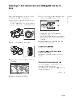 Предварительный просмотр 23 страницы Sony Handycam NEX-VG10 Operating Manual