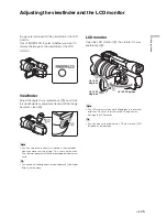 Предварительный просмотр 25 страницы Sony Handycam NEX-VG10 Operating Manual