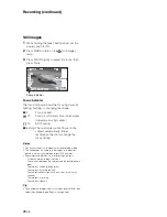 Предварительный просмотр 28 страницы Sony Handycam NEX-VG10 Operating Manual