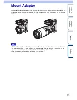 Предварительный просмотр 148 страницы Sony Handycam NEX-VG10 Operating Manual