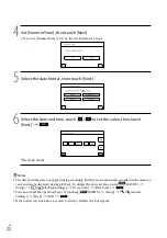 Предварительный просмотр 22 страницы Sony Handycam NEX-VG20E Operating Manual