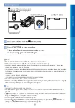 Предварительный просмотр 31 страницы Sony Handycam NEX-VG20H Handbook