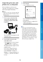 Предварительный просмотр 56 страницы Sony Handycam NEX-VG20H Handbook