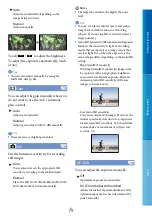 Предварительный просмотр 74 страницы Sony Handycam NEX-VG20H Handbook