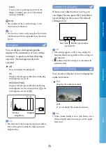 Предварительный просмотр 79 страницы Sony Handycam NEX-VG20H Handbook