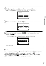 Предварительный просмотр 25 страницы Sony Handycam NEX-VG20H Operating Manual