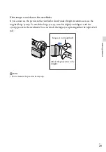 Предварительный просмотр 29 страницы Sony Handycam NEX-VG20H Operating Manual