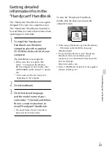 Предварительный просмотр 63 страницы Sony Handycam NEX-VG20H Operating Manual