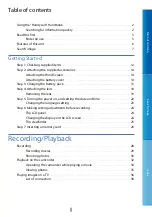 Предварительный просмотр 9 страницы Sony Handycam NEX-VG900 Handbook