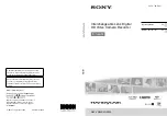 Preview for 1 page of Sony Handycam NEX-VG900 Operating Manual