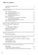 Preview for 12 page of Sony Handycam NEX-VG900 Operating Manual