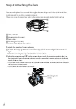 Preview for 20 page of Sony Handycam NEX-VG900 Operating Manual