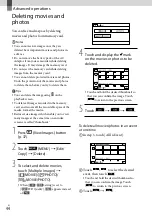 Preview for 44 page of Sony Handycam NEX-VG900 Operating Manual