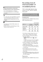 Preview for 64 page of Sony Handycam NEX-VG900 Operating Manual