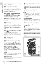 Preview for 16 page of Sony HANDYCAM PMW-320K Operating Instructions Manual