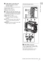 Preview for 23 page of Sony HANDYCAM PMW-320K Operating Instructions Manual