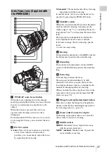 Preview for 27 page of Sony HANDYCAM PMW-320K Operating Instructions Manual