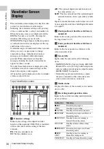 Preview for 30 page of Sony HANDYCAM PMW-320K Operating Instructions Manual