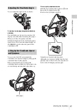 Preview for 37 page of Sony HANDYCAM PMW-320K Operating Instructions Manual