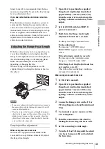 Preview for 43 page of Sony HANDYCAM PMW-320K Operating Instructions Manual