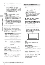 Preview for 52 page of Sony HANDYCAM PMW-320K Operating Instructions Manual