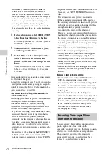 Preview for 74 page of Sony HANDYCAM PMW-320K Operating Instructions Manual