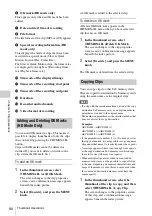 Preview for 90 page of Sony HANDYCAM PMW-320K Operating Instructions Manual